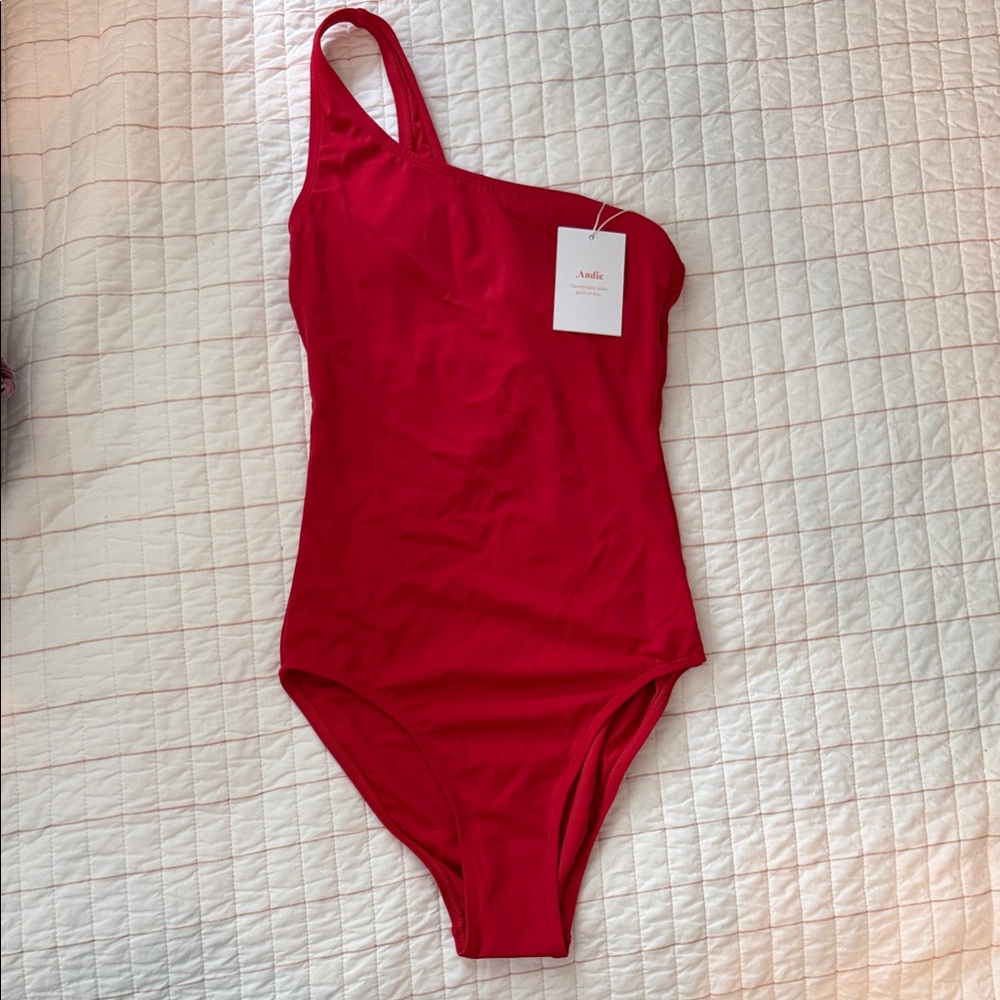 Andie Vibrant Red Swimwear